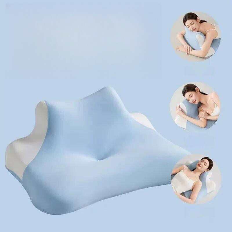 메모리폼 낮잠베개 다기능 침실 엎드려잠 꿀잠 방수 자형 이불 허리 사무실 폼 배게 거북목 - 상품 이미지