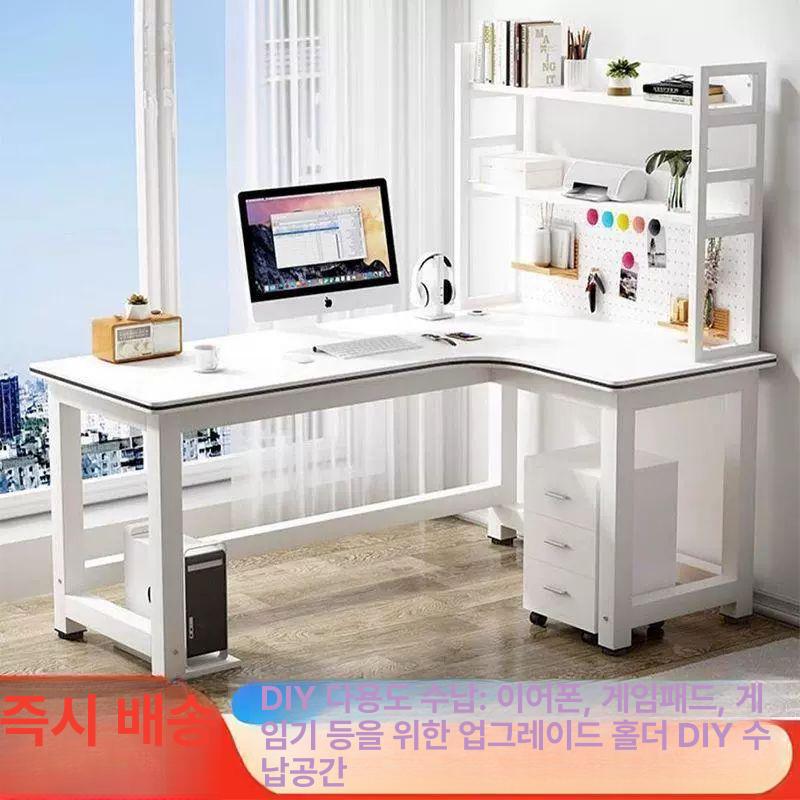 학생 ㄱ자책상 공부테이블 서재 공부책상 기역자 사무실 자 사무용 코너형 기억자 중고등학생 - 상세 이미지 2