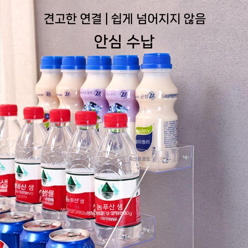 매대 진열대 계단식 아크릴 계단 아크릴진열대 투명 미니 꽂이 경사형 정리대 화장품 매장용 - 상세 이미지 4