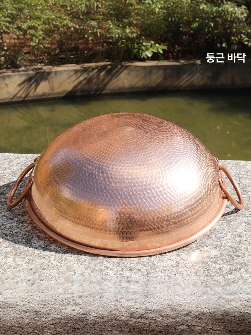 동냄비 샤브샤브 코팅 주방 통성형 구리냄비 가정용 가스겸용 다용도 신선로 나베 - 상세 이미지 2
