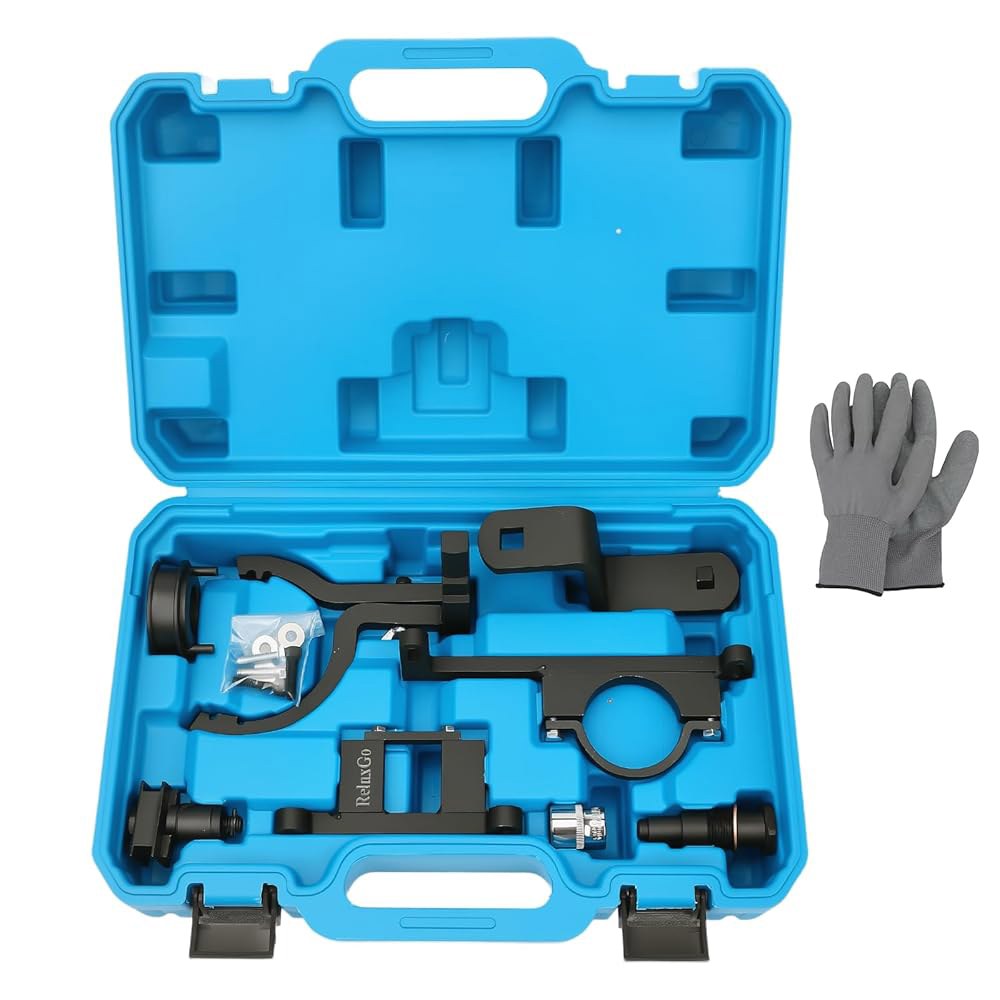 포드 랜드로버 익스플로러 머스탱 레인저 머큐리 산악인 마쓰다 L3 4.0L V6 4015CC SOHC용 릴럭스고 캠샤프트 타이밍 툴 키트, 휴대용 케이스 및 장갑 포함 - 상품 이미지