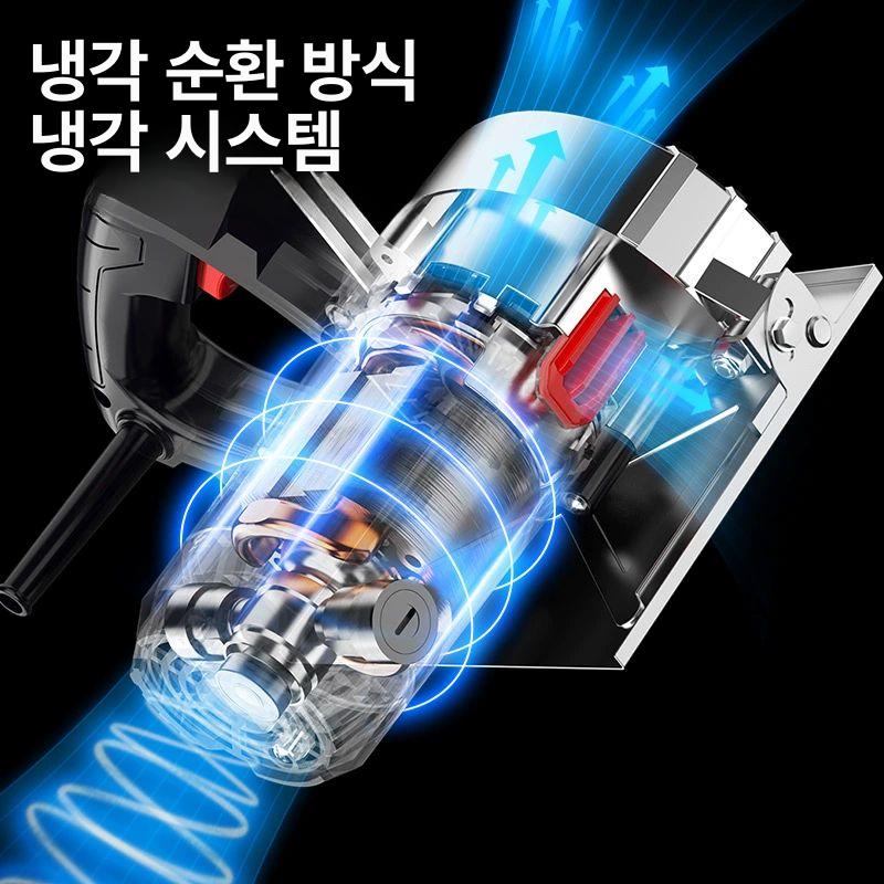미니 원형톱 4인치 금속 대리석 절단용 회전 기계 공구 산업용 소형 절삭 - 상세 이미지 3
