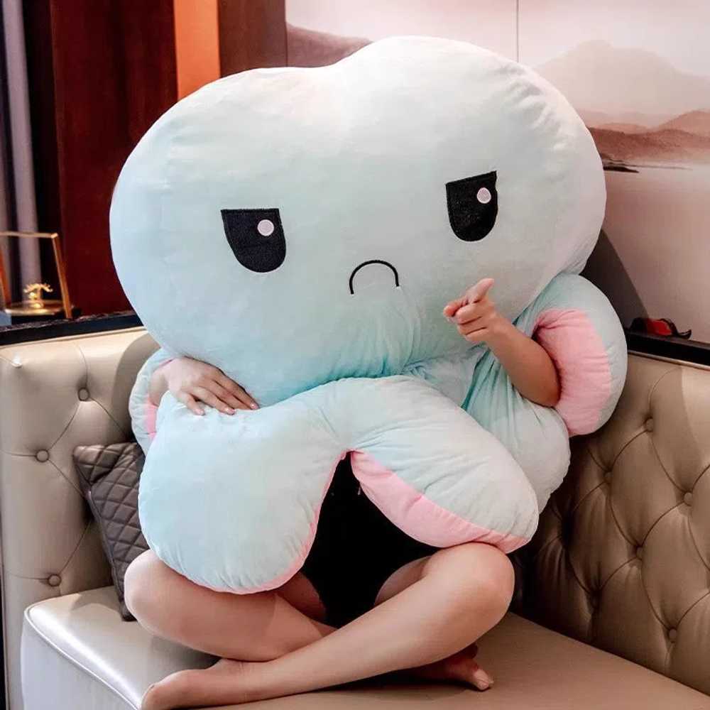 160cm 낮잠베게 반전 커다란 애착 수면 베개 대왕문어인형 장난감 인싸템 피규어 거대 - 상세 이미지 3