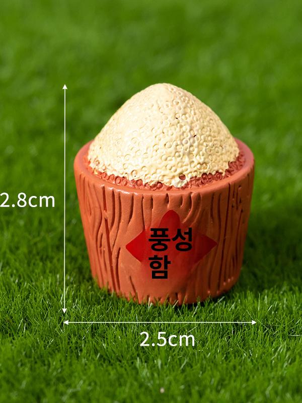 장식인형 미니어처 풍경 테이블 키트 요정 소품 가구 정원 철도 집 꽃 인형 모델 분재 - 상세 이미지 5