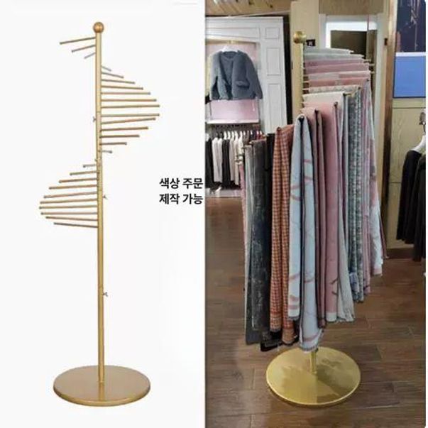 벨트행거 넥타이걸이 회전 액세서리 수납 보관 악세사리 홀더 고리 정리대 벨트걸이 - 상세 이미지 5