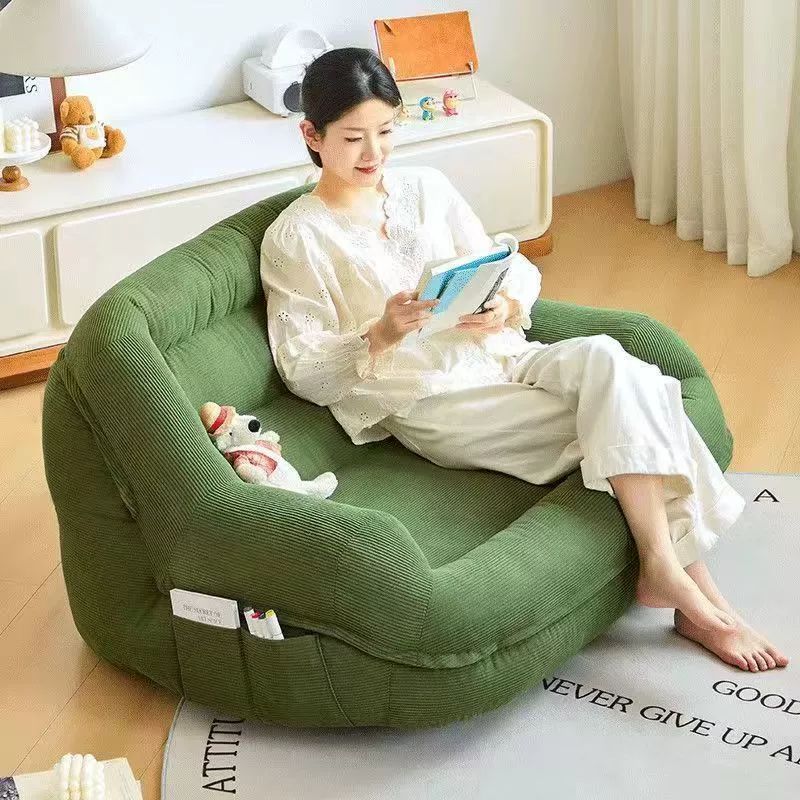 거실 소파 리클라이너 푹신한의자 쿠션쇼파 기능성 편안한 무지빈백 카페 라운지체어 - 상세 이미지 3