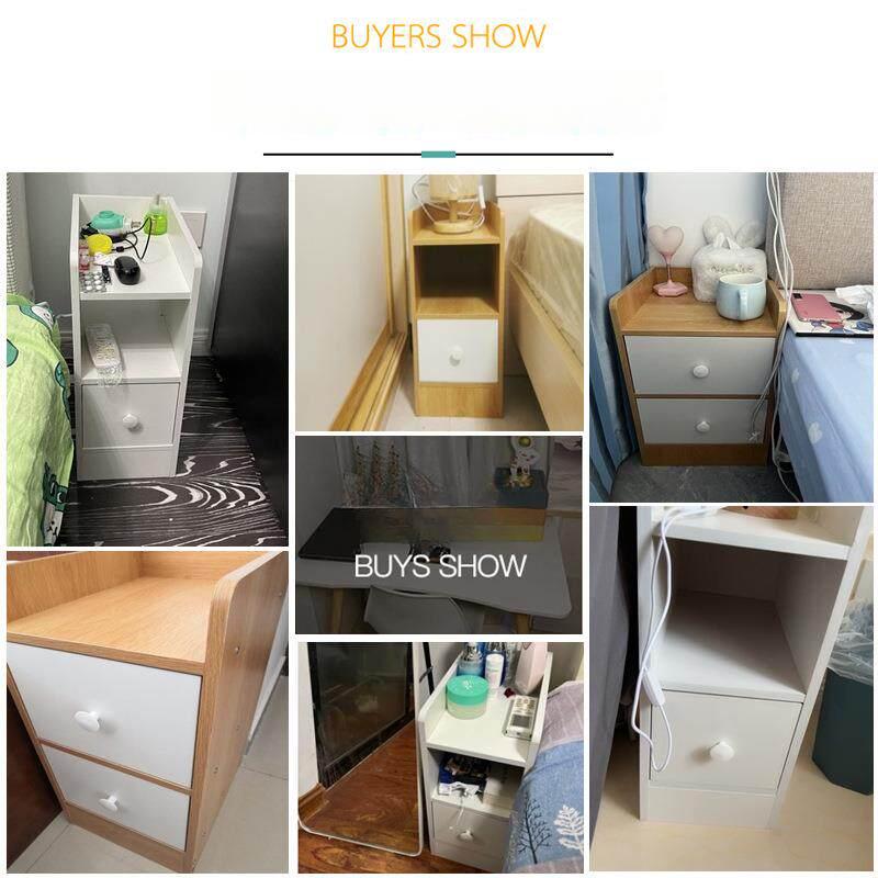 틈새 침대협탁 안방 침대옆 서랍장 사이드 좁은협탁 수납장 슬림협탁 엔틱 모던 - 상세 이미지 4