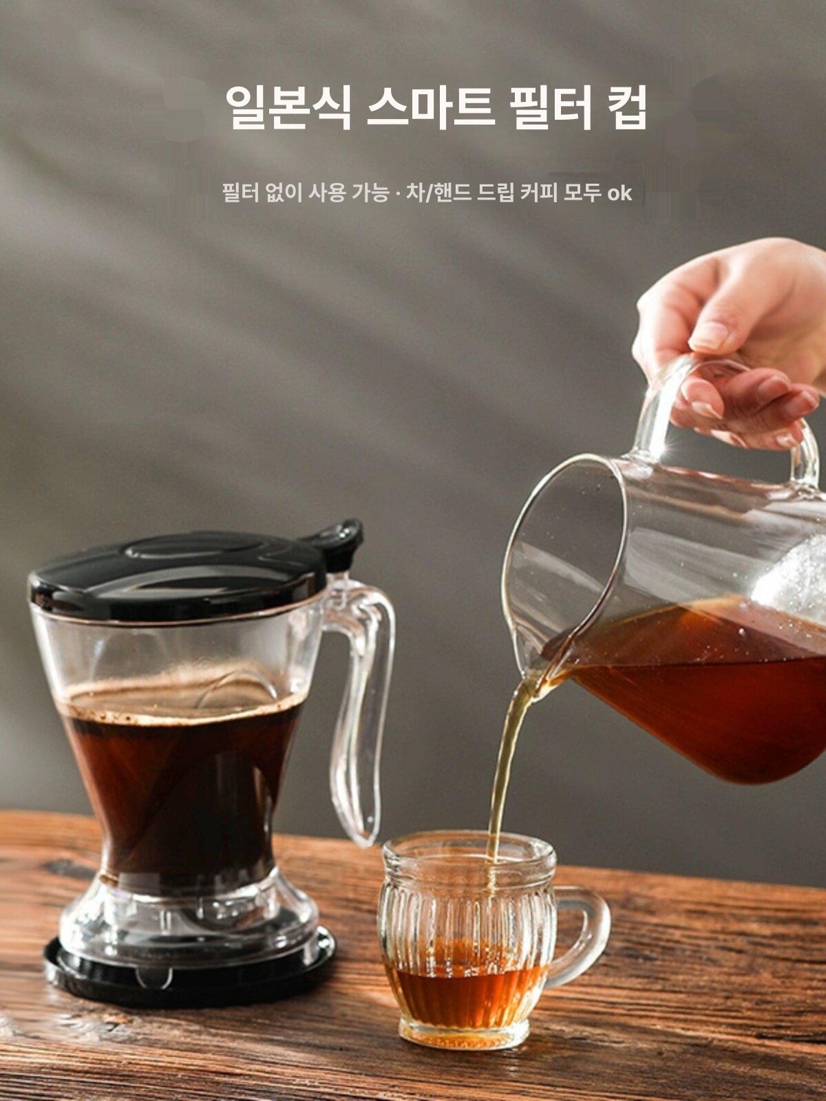 핸드 드립세트 휴대용 선물 캠핑 홈카페 여행 차박 원두 메이커 용품 필터 도구 - 상세 이미지 3