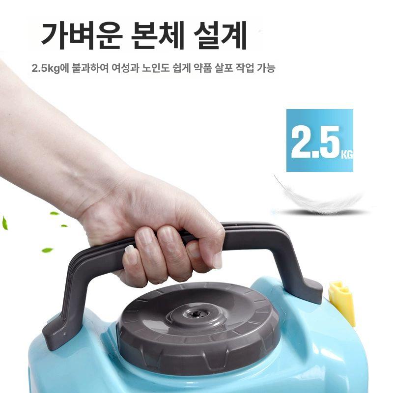 지베렐린 처리기 분무기 농업용 담금기 포도 키위 싱글펌프 농약 스프레이 원예 - 상세 이미지 2