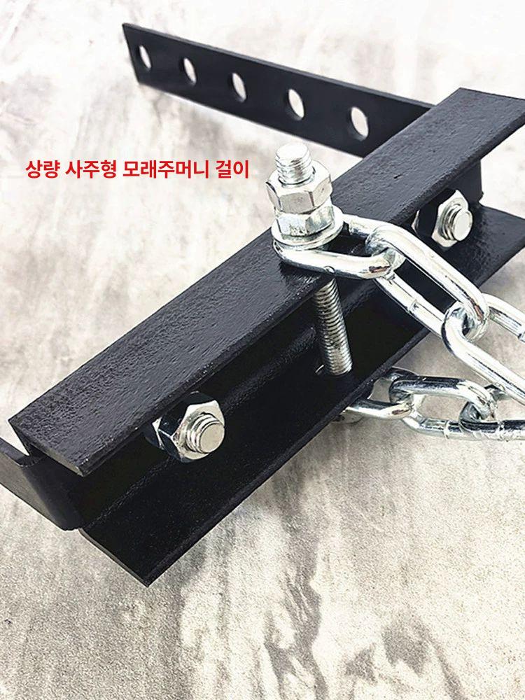 벽샌드백 샌드백거치대 부착형 실내 걸이 고리 벽고정 설치 장비 훈련용 기본 사이즈 - 상세 이미지 4