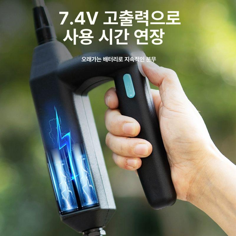 전동 압축 무선분무기 리튬배터리 농약분무기 제초제 살포기 배낭형 소독 원예용 - 상세 이미지 4