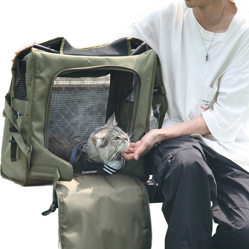 애견백팩 이동장 강아지백팩 산책가방 반려동물 반려견 이동가방 강아지앞가방 - 상세 이미지 3