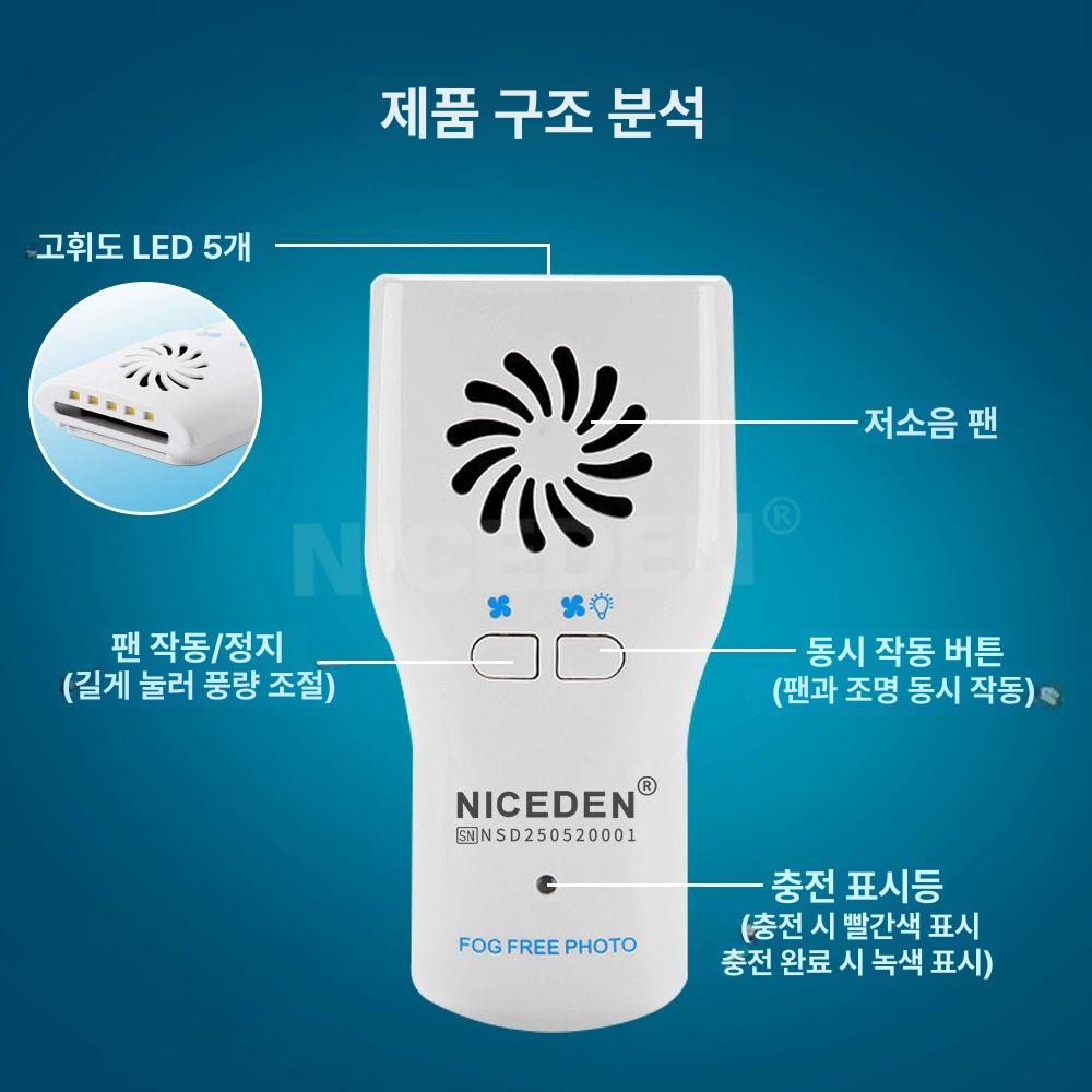 김서림방지 치과반사경 거울스텐 반사판 핸들 구강검진 촬영 덴탈미러 성인 - 상세 이미지 4