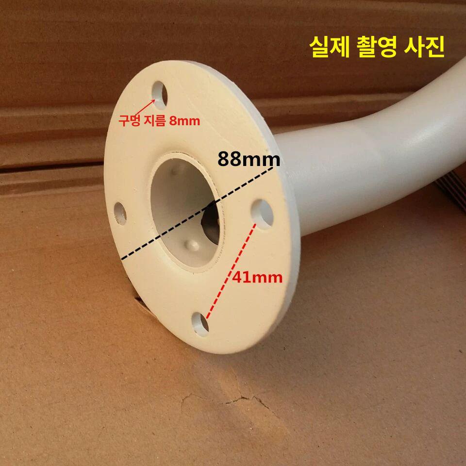 l자 빔브라켓 벽부형 화이트 브래킷 천정 지지대 천장형 프로젝터 거치대 신축 천장용 - 상세 이미지 5