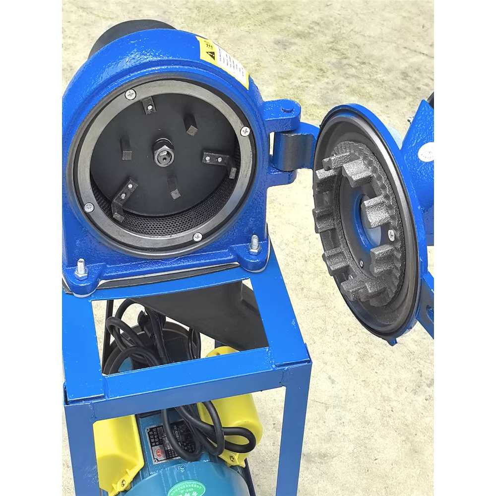 인삼 제분기 곡물 2.2kW 아교산초 양념 한약재 약초 모터 초미세 한약제 분쇄기계 - 상세 이미지 3