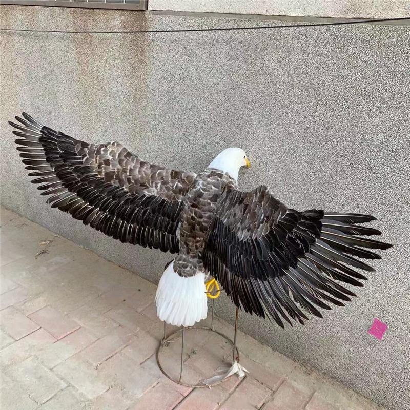 모형 독수리 장식품 보호 조형물 모조 야외 텃밭 가짜새 인테리어 농촌 베란다 퇴치용 - 상세 이미지 3