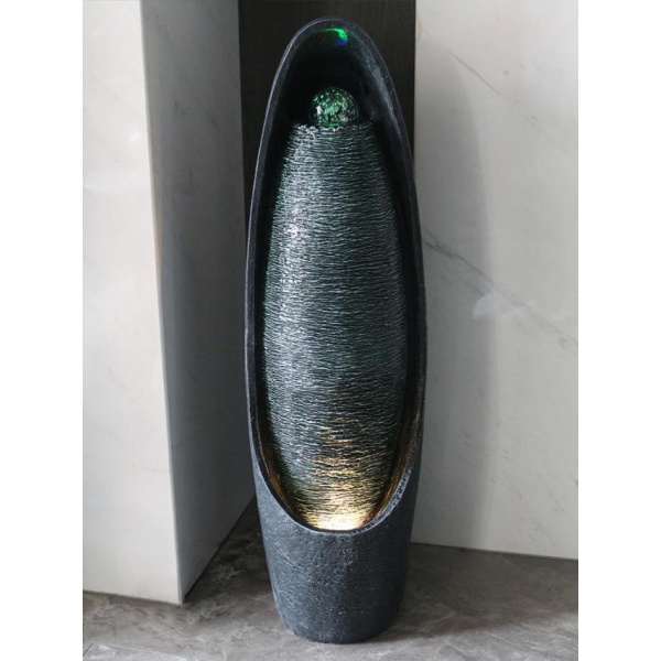 고급 미니 사무실 거실 풍수 수중모터 장식품 분수 80866 무분무 105cmx30cmx30cm - 상세 이미지 3