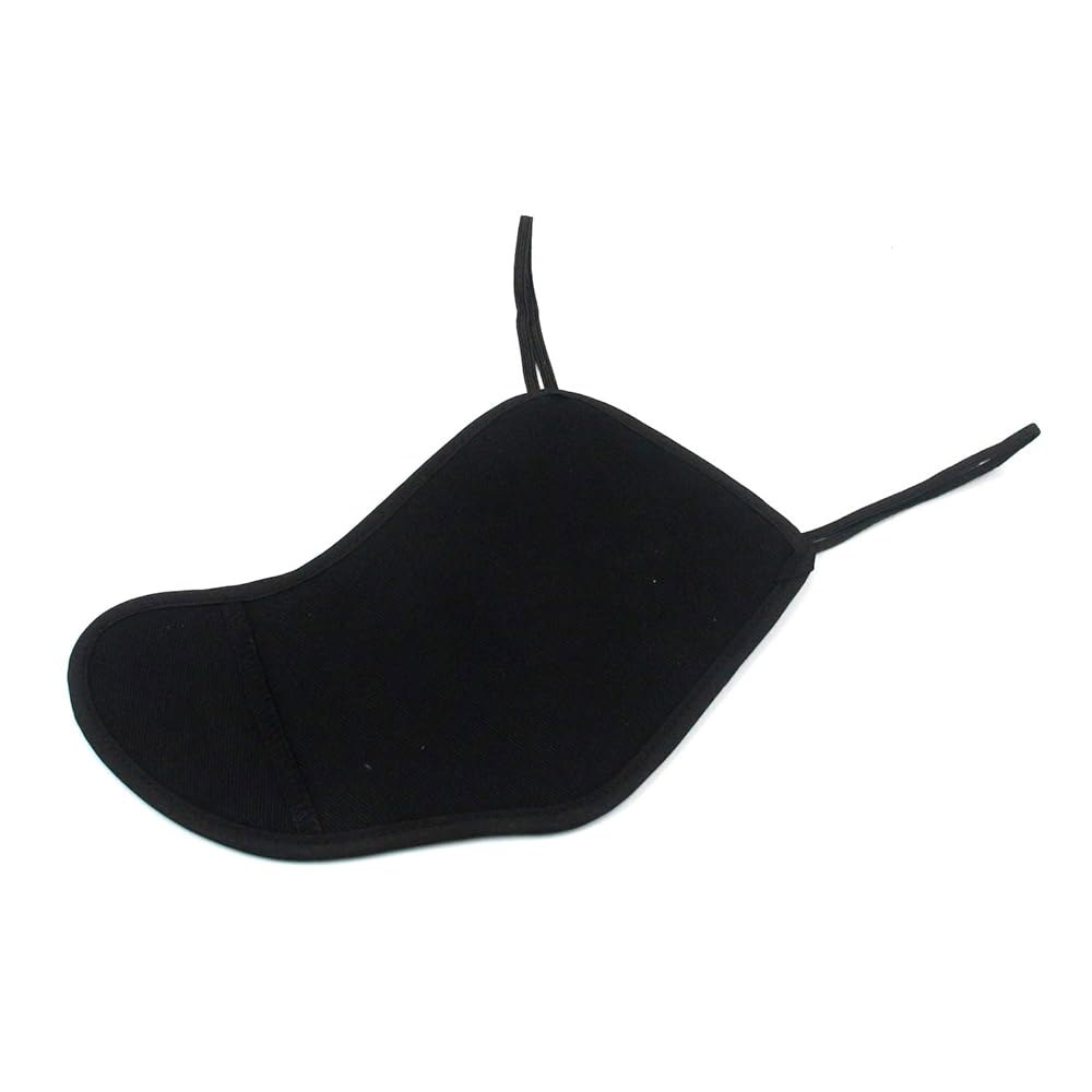 FarBoat 1개 바이올린 어깨 받침대 플란넬렛 패드 4/4 3/4 턱 면 커버, 검은색 스타일1) Style 1 (Black-1pcs) - 상세 이미지 2