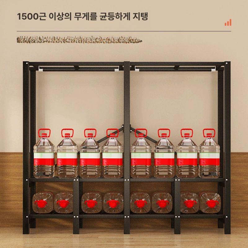 비키니 옷장 행거 간이 고급 시스템 커버형 원룸 조립식 선반 대형 - 상세 이미지 3