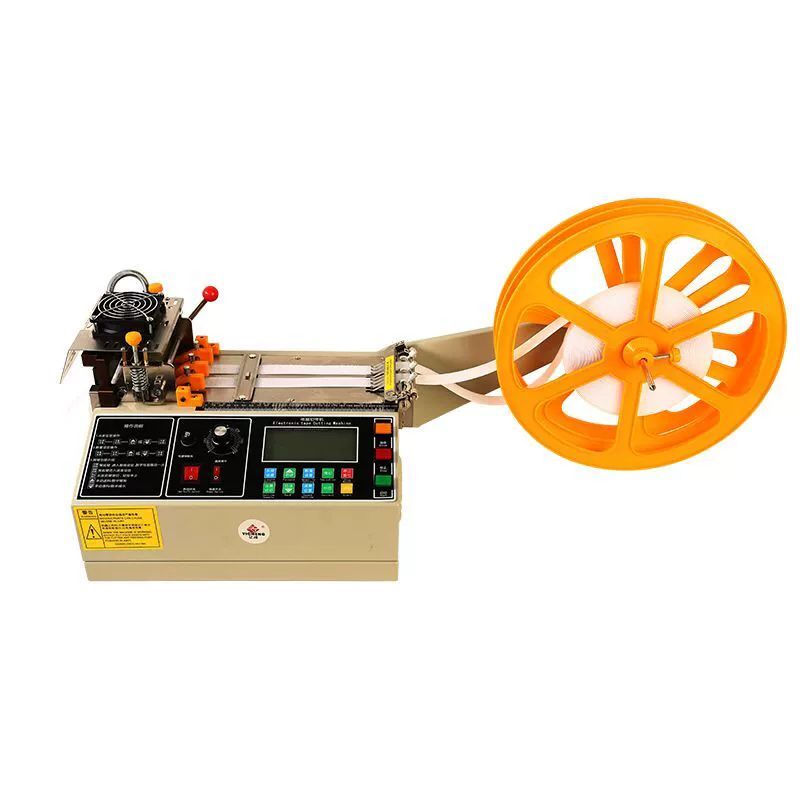 자동 절단기 냉온 부직포 테이프 밴드 열 커터기 컷팅 자르기 공업용 재단기 냉절단 - 상품 이미지