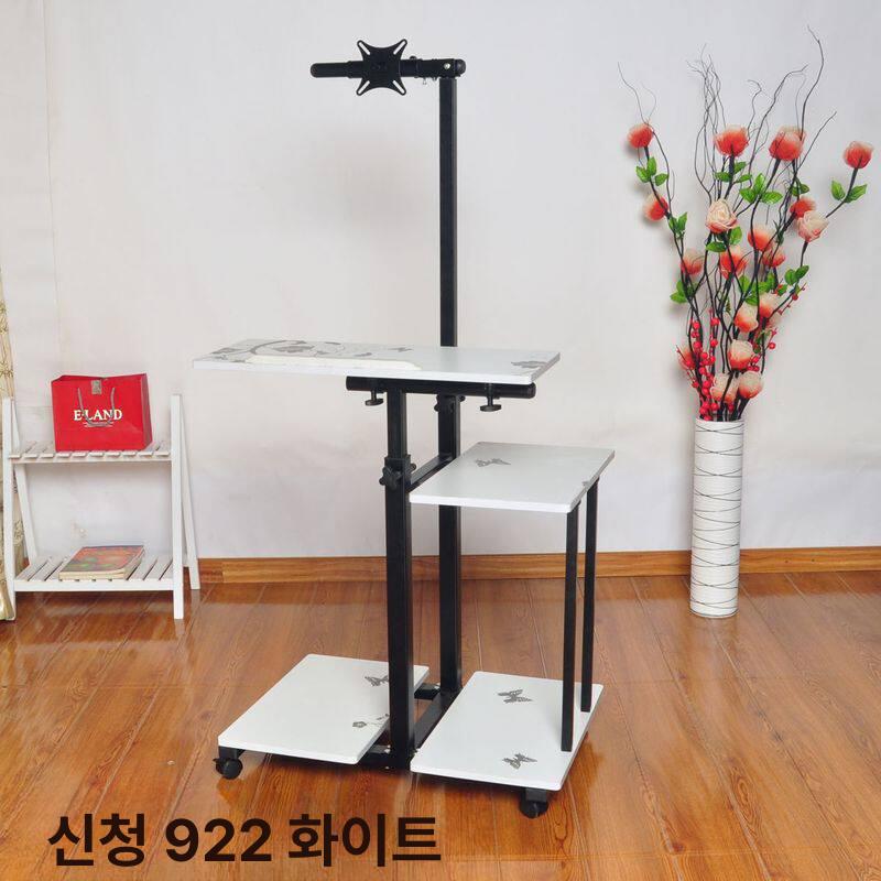 컴퓨터 트롤리 의료용 병원 간호 워크스테이션 제품 카트 프린터 수납장 트레이 피부과 치과 - 상세 이미지 3