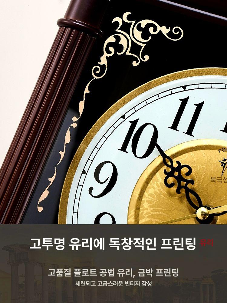 태엽식 추시계 앤틱 북유럽 엔틱괘종시계 빈티지 엔틱벽시계 옛날괘종시계 사무실 - 상세 이미지 5