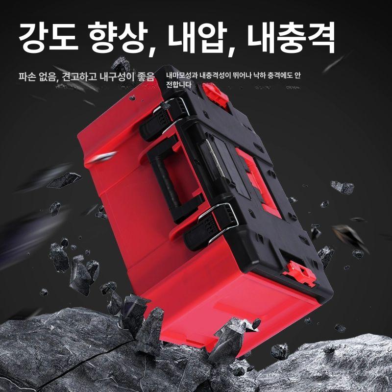 여행용 건전지보관함 배터리케이스 수납 홀더 정리함 배터리보관함 배터리용 상자 - 상세 이미지 5