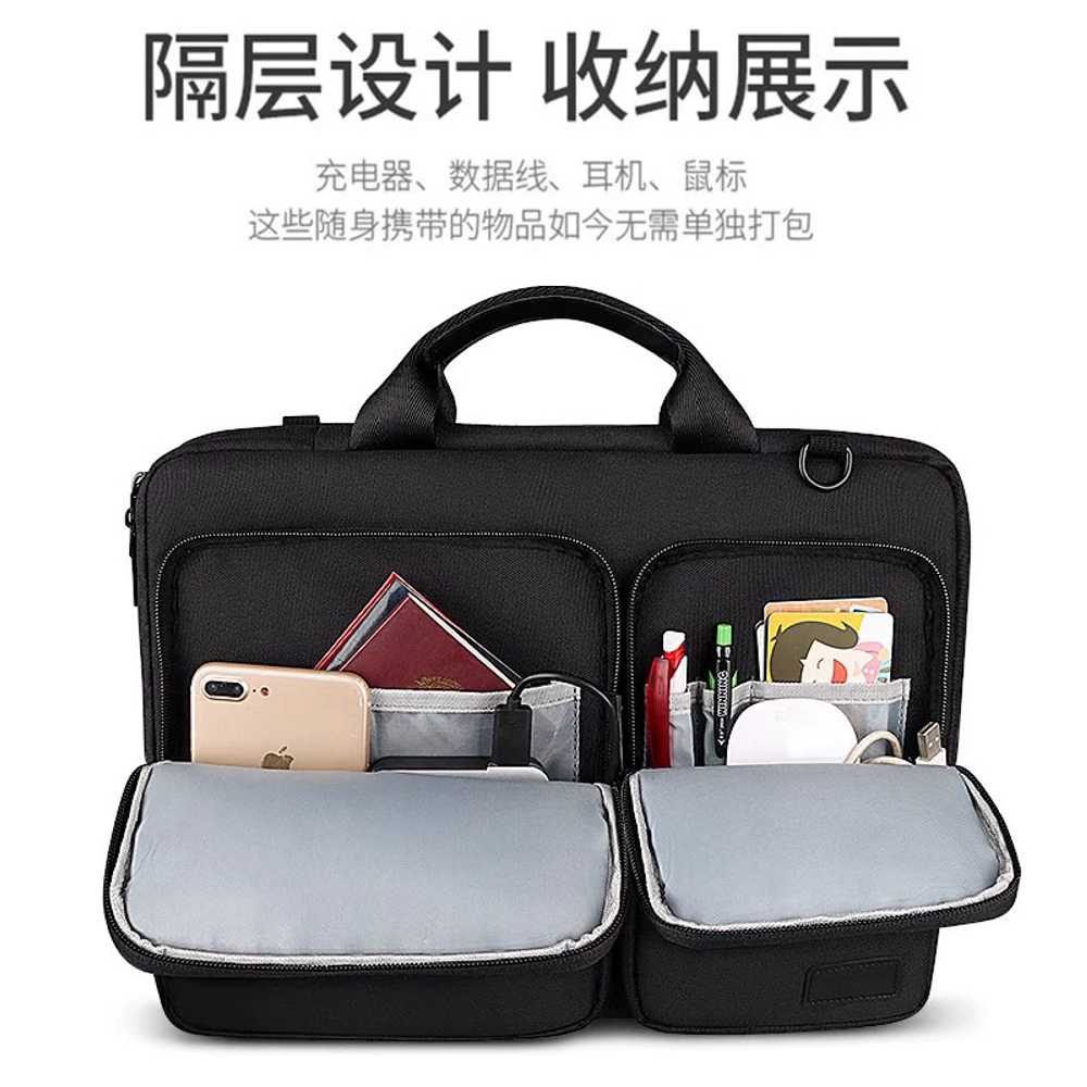 충격보호 갤럭시북 호환 맥북 크로스 어깨끈 태블릿 케이스 그램 방수원단 에어 킨맥 - 상세 이미지 5