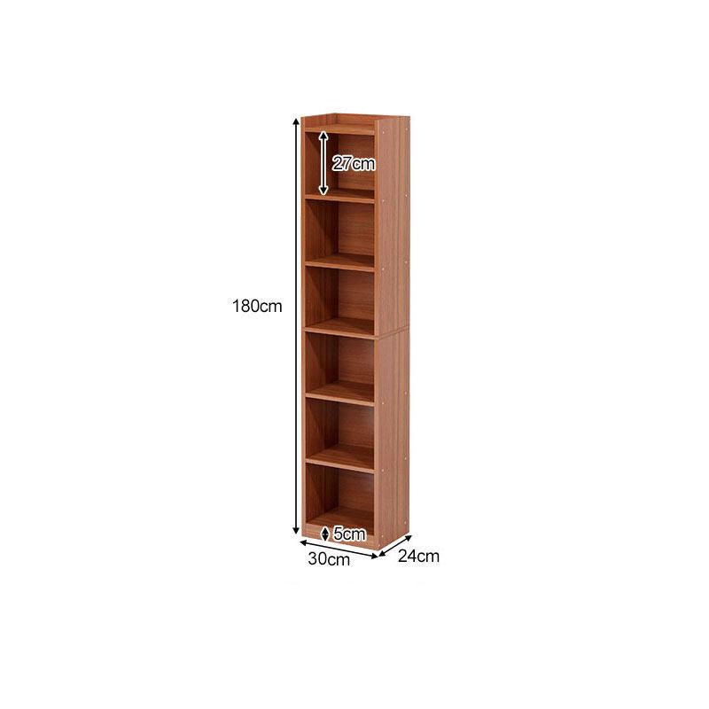 슬림 3단 거실책장 책장수납함 오픈형 거실책꽂이 도어 서재인테리어 - 상세 이미지 5