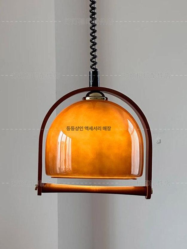 천장 펜던트 조명 카페풍 감성 빈티지 무드등 거실 침실 침대 옆탁자 스탠드형 인테리어 조명기구 - 상세 이미지 3