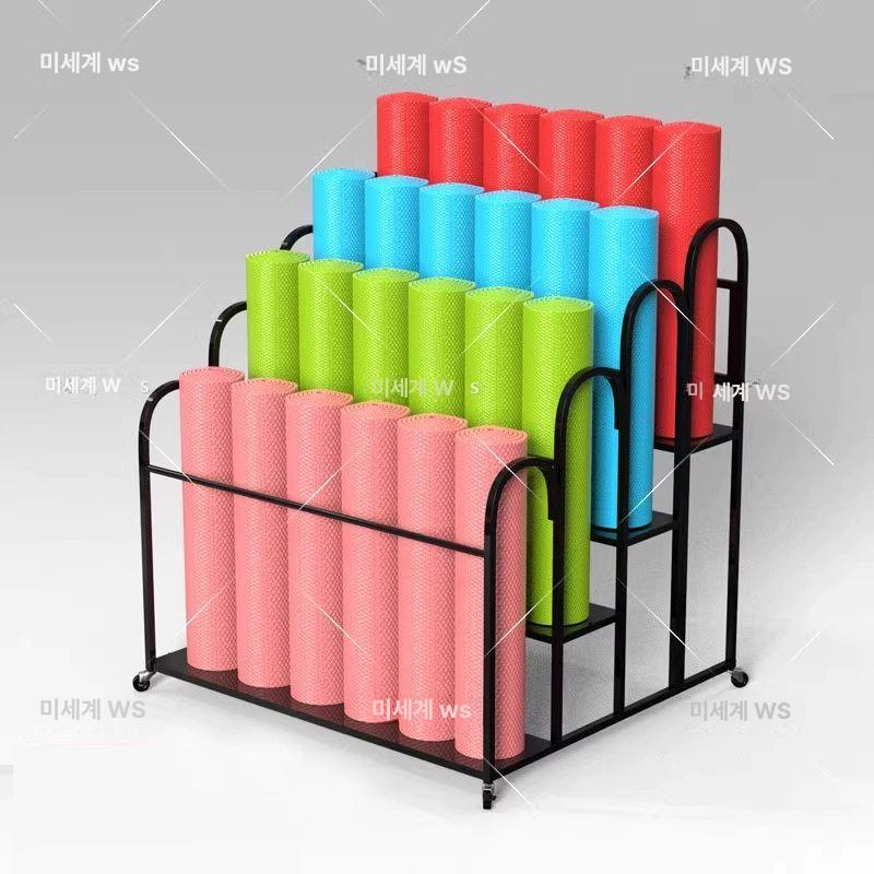 필라테스 요가매트 수납함 보관함 수납선반 헬스장 소도구 홈트 거치대 다용도 - 상세 이미지 2