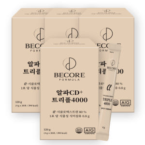비코어포뮬러 고함량 알파CD 트리플 4000 30포, 4개 맛있게 먹은 솔직 후기 - 상품 이미지 1