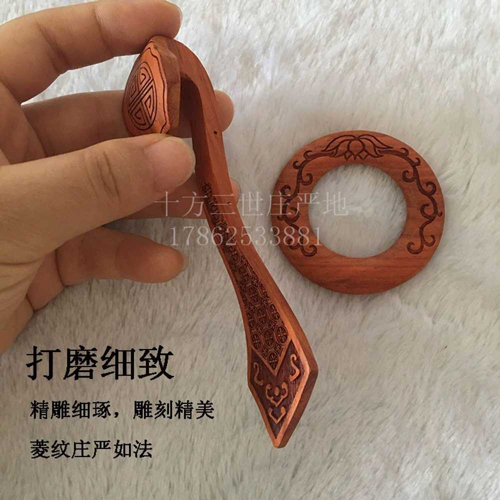 불교 용품 구리 씽잉볼 후크 도구 나무 불상 티베트 명상 티벳 노래 요가종 씽이볼 상품 이미지