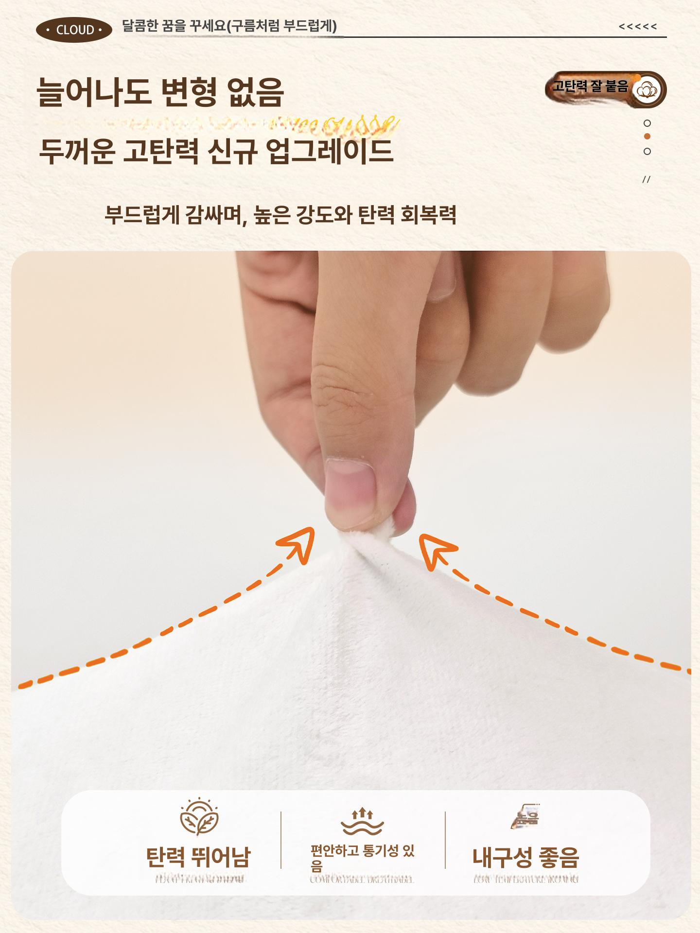 북유럽 식탁의자커버 다이닝 체어 유니버설 스툴 시트 주방 호텔 인테리어 자카드 - 상세 이미지 3