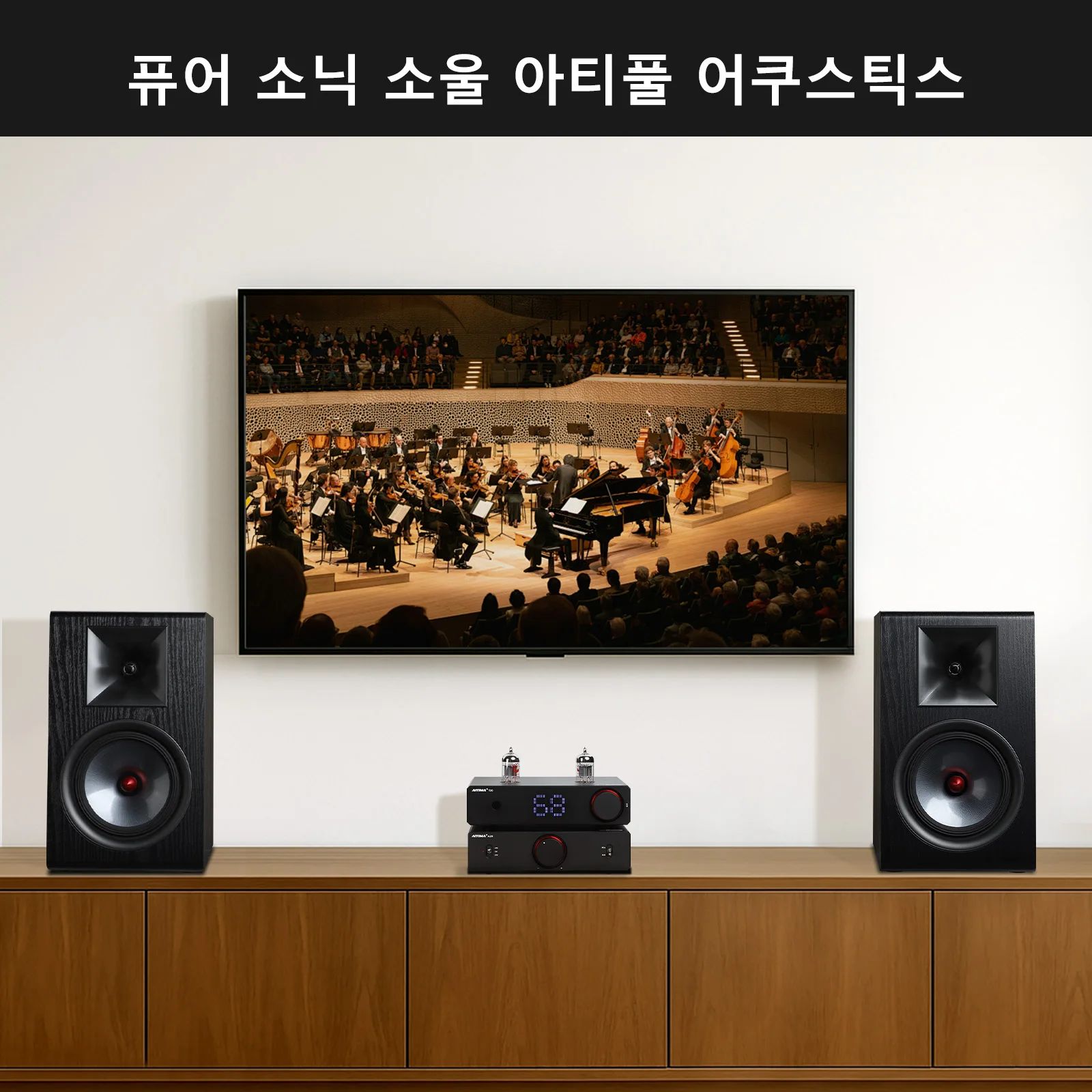 AIYIMA P600 패시브 우드 카본 파이버 우퍼 북쉘프 단일 상품 - 상세 이미지 5