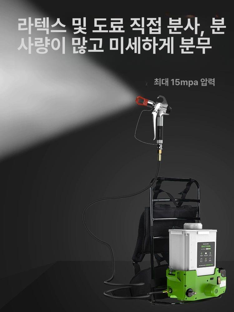 고압 분사기 전동 무선 물 자동차 물분사기 충전식 무선고압분사기 초강력 가정용 워터건 - 상세 이미지 4