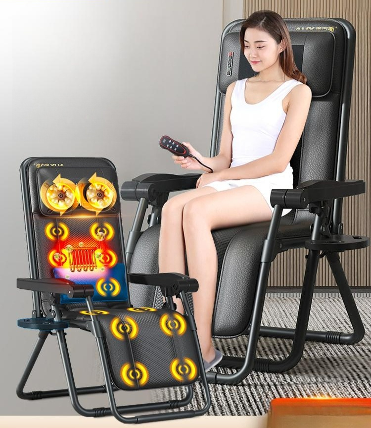 온열 안마의자 휴대용 전신 가정용 체어 선물 사무실 안마기 패드 캠핑 - 상품 이미지