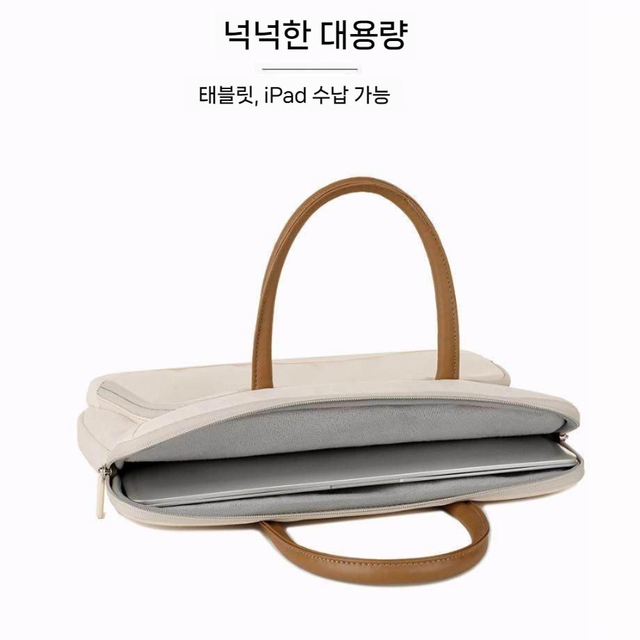 학생용 파우치 누빔 대학생 수납 데일리 키링 약 패브릭 직장인 생리대 패딩 가방 크로스백 - 상세 이미지 5