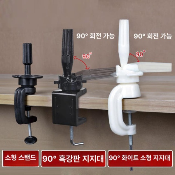 프리미엄 미용실 연습용 반영구 메이크업 모자걸이 두상 스몰 블랙 스탠드 - 상세 이미지 2