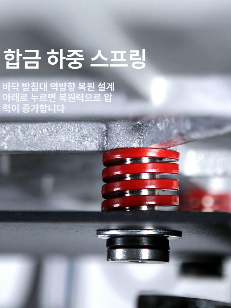 반자동 열프레스기 평판형 의류 열전사 프린트 가정용 소형 홈용 - 상세 이미지 4