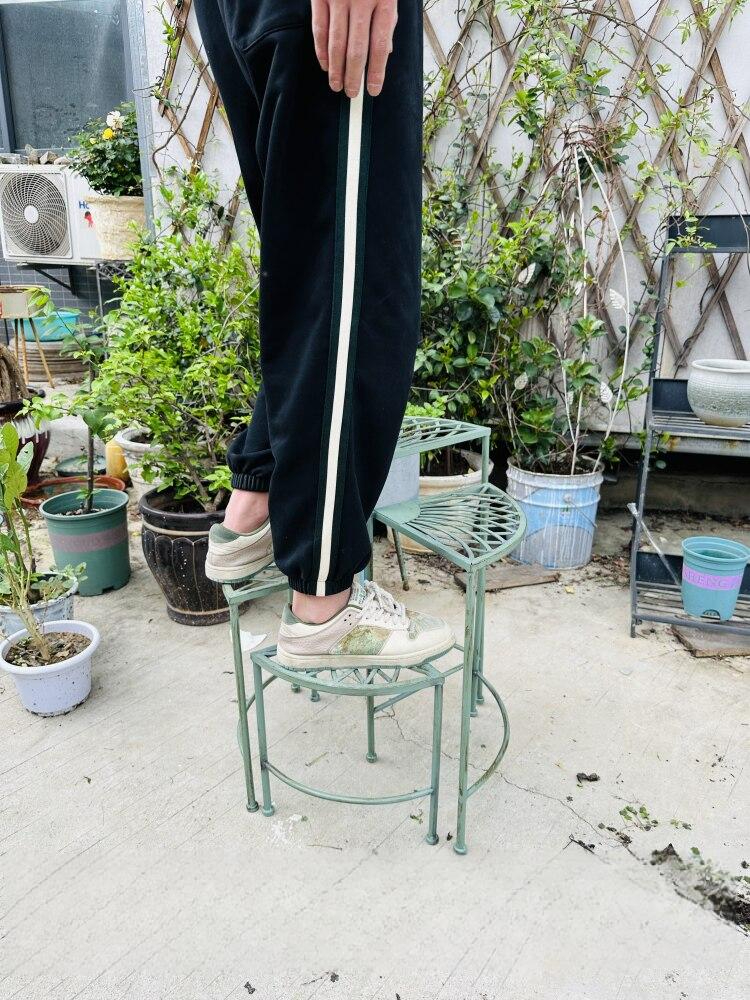화분대 정리대 엔틱 식물 거치대 베란다 받침대 다층 앤틱 화분진열대 꽃다이 - 상세 이미지 3
