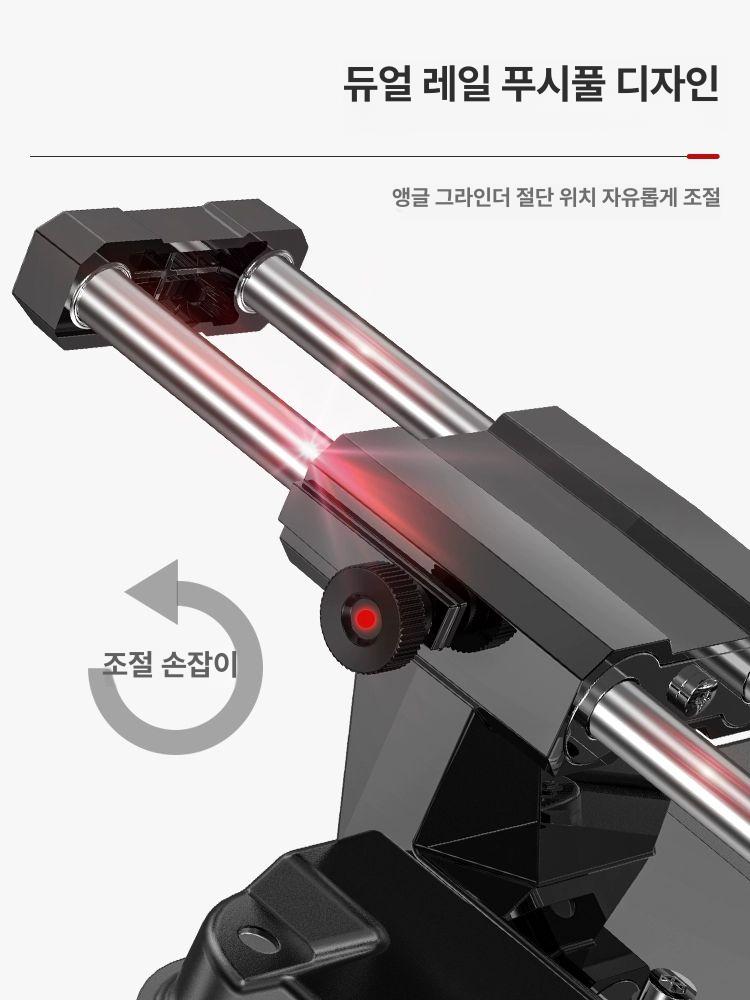 탁상 절단기 그라인더스탠드 가이드 거치대 각도 연삭기 컷팅기 절삭기 공구 조절 - 상세 이미지 2