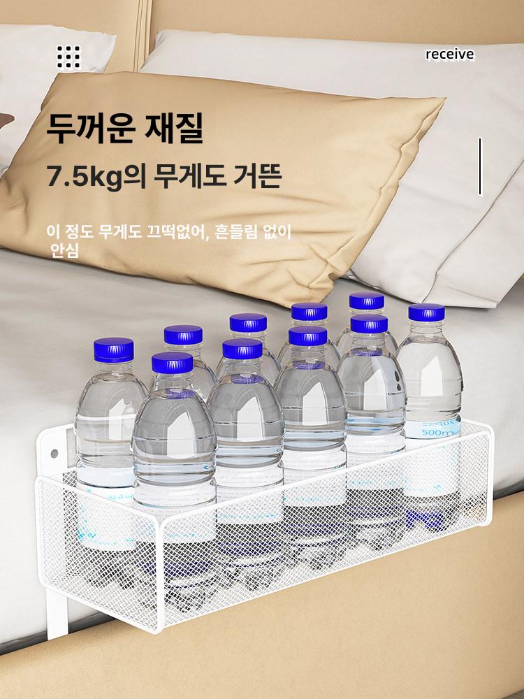 휴대폰 핸드폰거치대 선반 침대 스탠드 다용도 자바라 누워서 집게형 고정형 자유 - 상세 이미지 4