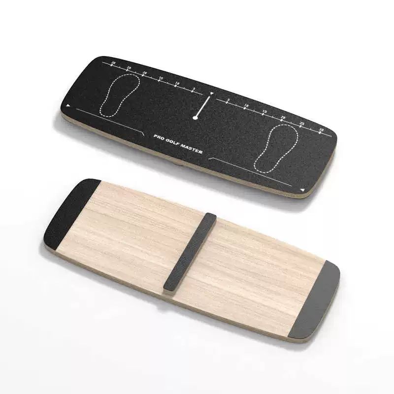 골프 트레이너 스윙 밸런스 퍼팅 연습용 임팩트 매트 도구 훈련 근력리듬균형 보조 - 상세 이미지 3
