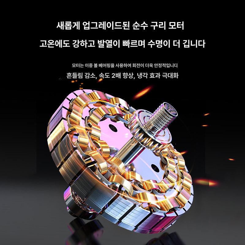 공장 천장선풍기 산업용 작업장 카페 공업용 천정형 창고 강풍 제어 체육관 씰링팬 - 상세 이미지 4
