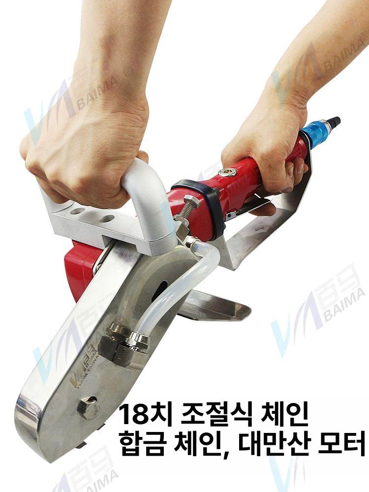 전기 시야 털이기 파쇄기 파지 분쇄 박스 종이 체인 제거기 케이블 이빨 톱니바퀴 이미지 6