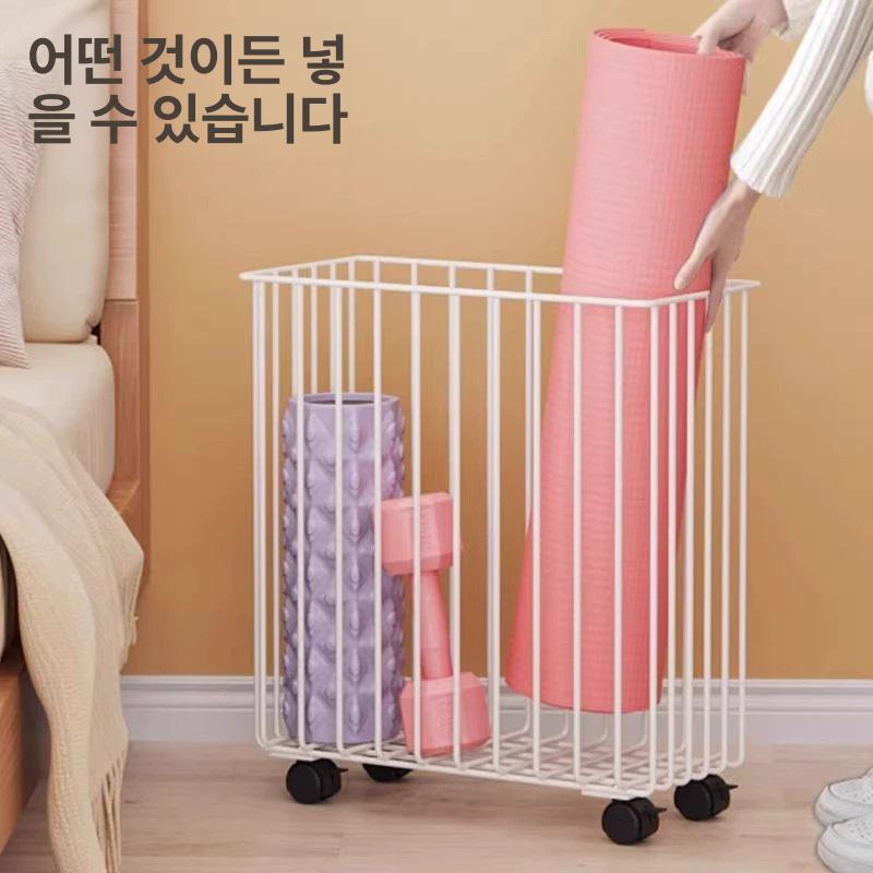요가매트 수납 스탠드 필라테스 운동용품 정리 보관 선반 걸이 튼튼한 랙 - 상세 이미지 3