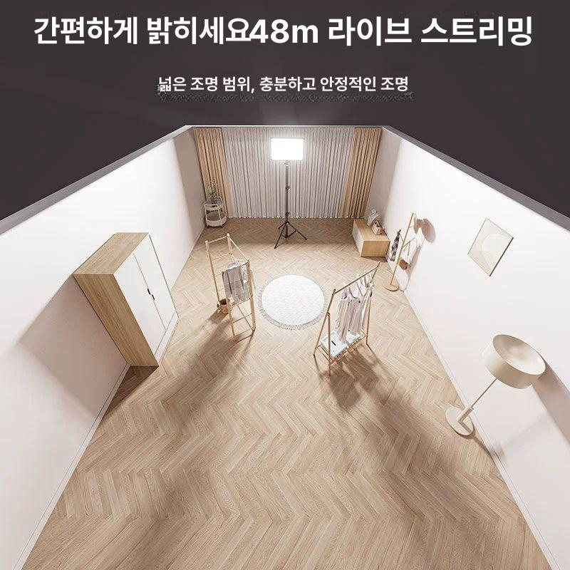 촬영 스탠드 데스크탑 삼각대 방송용 링라이트 라이브 지속광 개인방송조명 영상 - 상세 이미지 2