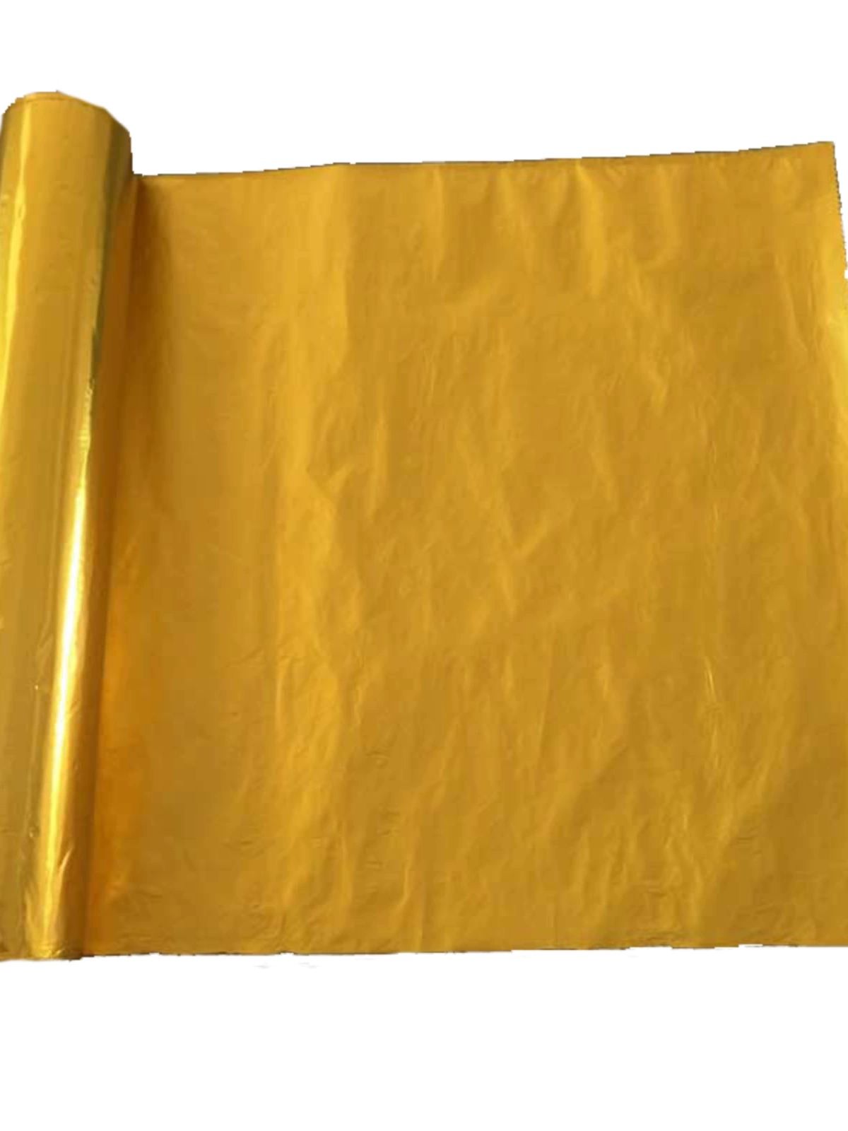 대형 금박지 알루미늄 호일 금색 대량 은박지 황금 광택 두께 선물포장 길이 - 상세 이미지 5