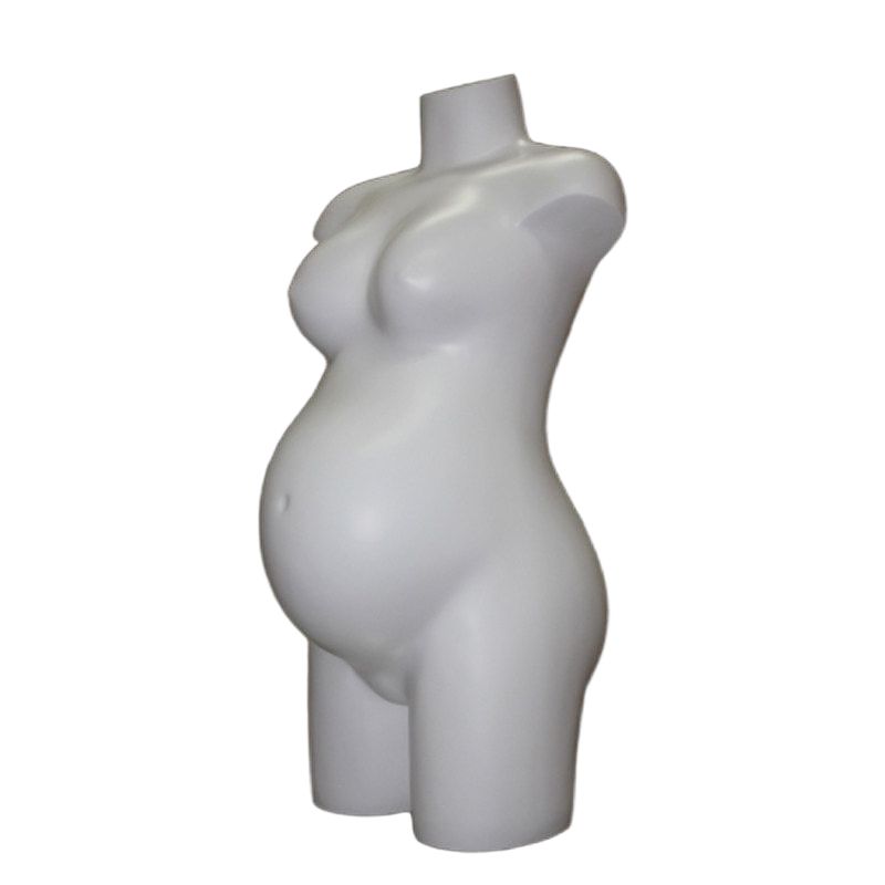 임산부 마네킹 만삭 상반신 여성 산모 속옷 의류매장 팬티 모델 디피 모형 체험 - 상품 이미지